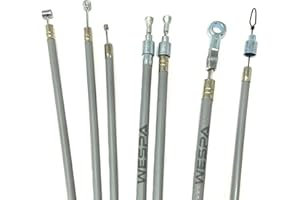 WESTINGHOUSE W Kit de cables de vaina de cambio de embrague completo Vespa 50 125 PK S - XL - XL RUSH