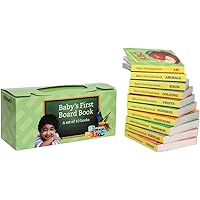 Amazon Brand - Solimo Board Books for Kids (Set of 10)
