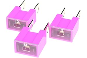 AUPROTEC Fusible bloc mâle PAL B, OTO BT Japon 30-140 A, choix: 30A ampères, rose, 3 pièces