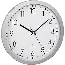 TFA Dostann XL zendergestuurde klok et binnenkliaat, 60.4520.01, et datu en weekdag in het
