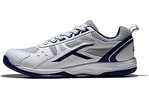 Hundred Raze Non-Marking Professional Badminton Schuhe für Herren | Material Obermaterial: Polyester, Sohle: Gummi | Geeignet für Hallentennis/Squash