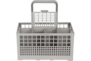 ESTINK Uniwersalny kosz na sztućce do zmywarki 240x135x123mm Pojemnik na sztućce do zmywarki Trwały ABS Kosz wymienny do zmywarki do naczyń