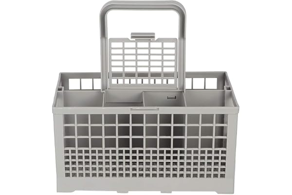 Vikye Panier à Lave-Vaisselle, Panier Lave-Vaisselle Universel en ABS de Haute qualité avec 7 Compartiments, Panier à Couverts pour Lave-Vaisselle pour Samsung, pour GE