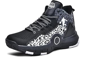 Kmrlofiy Męskie buty do koszykówki, buty sportowe, amortyzujące wstrząsy, antypoślizgowe buty do koszykówki, męskie, lekkie, oddychające, tenisówki, buty do tenisa, buty na siłownię