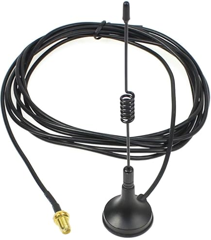 Bingfu Antenna VHF/UHF Dual-band 136-174 / 400-470 MHz – Loop SMA Femmina, Per Radio Portatili E Amatoriali