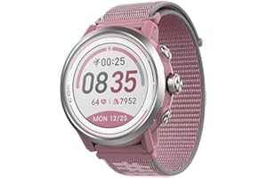 COROS APEX 2 Montre GPS Outdoor, 1.2 Pouce, Sapphire, Titane, Batterie de 14 Jours Montre Sport, Navigation au Poignet, Cartes Hors Ligne, Fréquence Cardiaque, Mesure du Sommeil, Dusty Pink