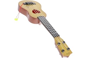 ERINGOGO Instrument De Musique Acoustique Ukulélé Enfants Bois Guitare Mini Guitare Basse Mini Kidcraft Playset Enfants Instruments De Musique pour Enfants pour Enfants Ukulélé Enfant