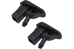 YINETTECH 2Pcs Windshield Windscreen Wiper Washer Nozzles C2S 16868 Left & Right Water Sprayer Jet Compatible With X-Type 2001-2010