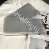 bisaccia Bantsız 10x20 CM Kurabiye Poşeti Yapışkansız Jelatin Şeffaf Opp Torba 10x20 CM - (20 Adet)