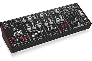 Behringer CAT Legendärer paraphonischer Analog-Synthesizer mit zwei VCOs, 4 mischbaren Wellenformen, externem Signalprozessor, 16-stimmiger Poly Chain und Eurorack-Format