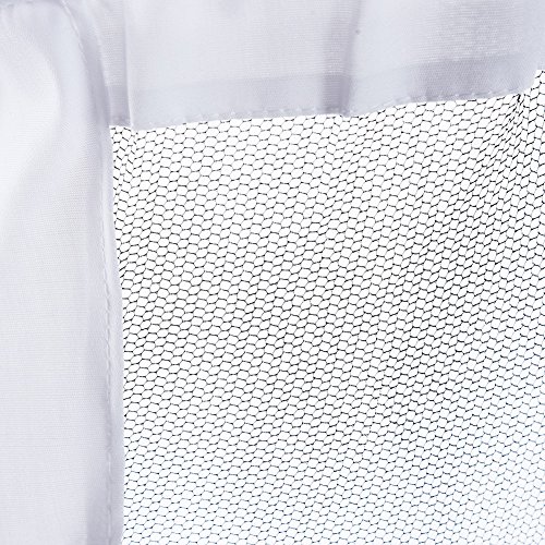 Imkeranzug Jacke und Hose mit Bienenhut und Schleier aus Polyesterfasern weiß - 8