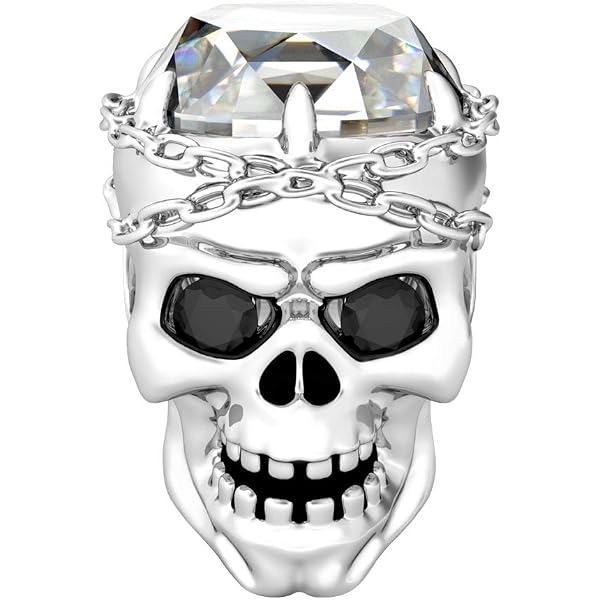 Charm Teschio Halloween In Argento 925 – Portafortuna Messicano Per Donna – MariaFonte