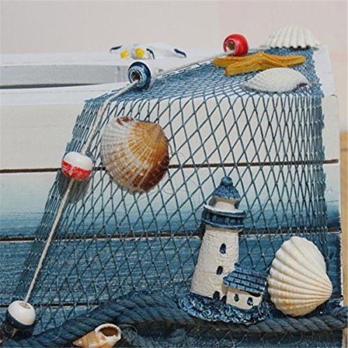 Gazechimp Maritime Holz Kosmetiktücherbox Segelboot - 4