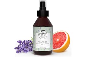 BELLY OUR MUTUAL FRIEND Belly Dog Spray for Smelly Dogs - A Lavender Dog Perfume Pet Spray & Dog Deodorant Spray, A Fragrant Dog Perfume Spray & Natural Dog Cologne Spray - A Great Dog Deodorant For Smelly Dogs, 250ml