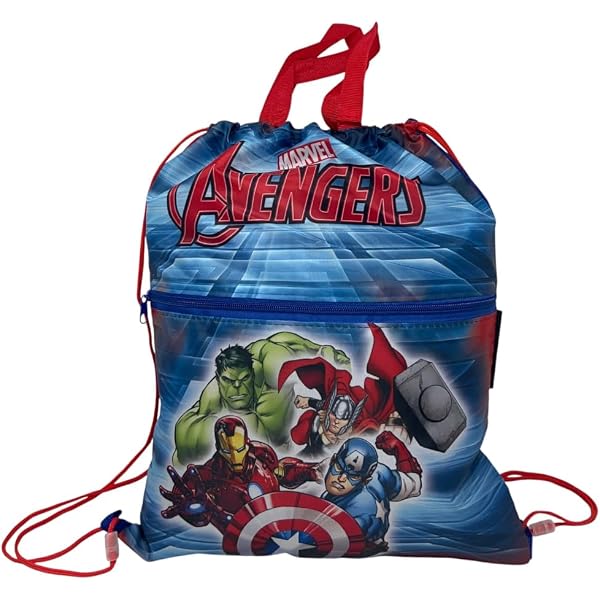 PASO Sacca Sportiva Per Bambini Spiderman – 36x32 Cm, Leggera In Poliestere, Per Scuola E Attività