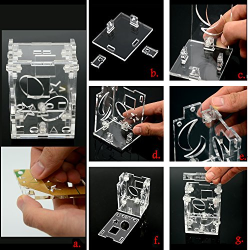 Deaktivieren Sie Acryl Vogelhäuschen Nahrungssuche System interaktives Spielzeug hängen Stil für Papagei Papageien Pet - 5