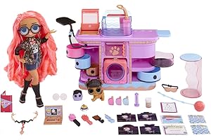 L.O.L. SURPRISE! L.O.L Surprise O.M.G Rescue Vet Set - Plus de 45 Surprises dont Changement de Couleur, 2 Animaux et une Poupée Exclusive Dr. Heart - Série House of Surprises - Idéal pour les Enfants de 4 ans et plus