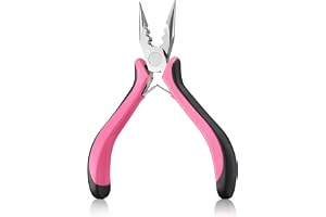 JJUNW 1 st hårförlängningstång, 3 hål mini hårförlängningsverktyg mikroring Extensions tillbehör professionell hårförlängningstång för frisörer och gör-det-själv-hårförlängningar
