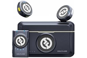 HOLLYLAND Lark M2 Microphone Lavalier pour DSLR Caméra