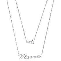 925 Sterling Silver Mama Necklace Gifts 
