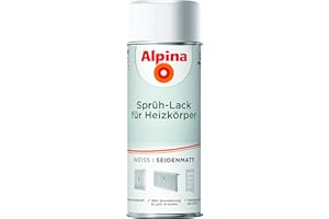 Alpina Sprüh-Lack für Heizkörper 400ml seidenmatt