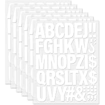 72 Bügelbuchstaben & Zahlen, Je 5,1 Cm – Für Shirts, Trikots, DIY