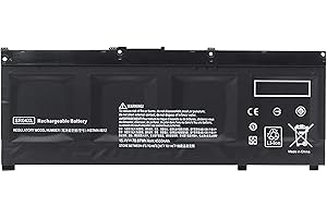 AKKEE SR04XL 917724-855 Batería para HP Omen 15-CE0XX 15-DC0XX Series 15-CE009LA 15-CE015DX 15-DC0051NR Pavilion 15-CB0XX 15-CX0XX 15-CB041NR 15-CX0056WM 917678-1B1 917678-2B1 HSTNN-IB7Z
