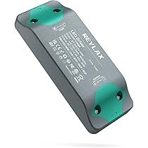 Poppstar Slim LED Trafo 12V 20W - Ultraflacher Transformator Für LED Strips & Leuchten