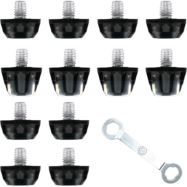 CPJJ 12 Pièces Pointes Crampons Chaussures Football 13mm 16mm Avec Désassembleur - Accessoires M5
