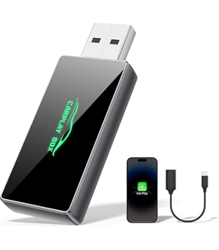 Adattatore CarPlay Wireless Per Auto | Plug & Play, Supporta IPhone E Android | WiFi 5.0GHz - Foto 10