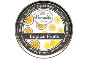 ANTICO CAFFE' NOVECENTO Bramble Foods - Lata de metal, sabor duro en inglés, frutas tropicales - 1 x 200 gramos