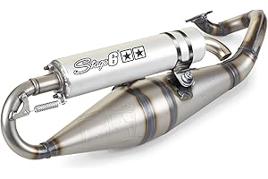 Système d'échappement Pro Replica MK2 de Stage6 en aluminium pour Minarelli horizontal/Chine 2 temps