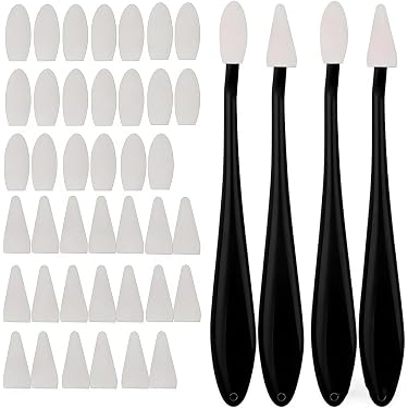 Kit De 18 Effaceurs Et Estompes Pour Dessin – 6 éponges Lavables + 12 Tortillons – Pour Crayon, Fusain, Pastel - 10