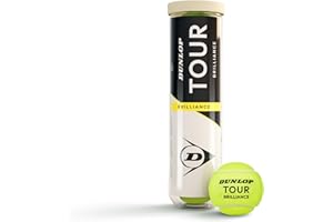 DUNLOP Pallina da tennis Tour Brilliance, per tutte le superfici