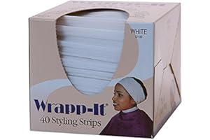 Graham Professional Beauty Wrapp-It White Styling Strips 40 styling strips