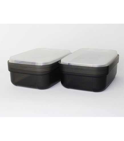 Tupperware Swing Box – 1 Liter, Blau, Vorratsdose Spülmaschinenfest
