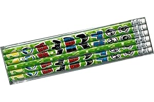 HENBRANDT 6x Kids Gamers Controller Pencil Eraser Boys Party Bag Filler Favour Stationery, S51516HNB