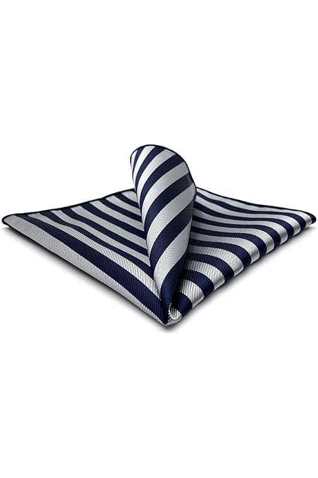 Set 5 Fazzoletti Da Taschino In Seta - Assortiti Per Giacca E Completo | Accessorio Elegante Uomo Fatto A Mano - Foto 3