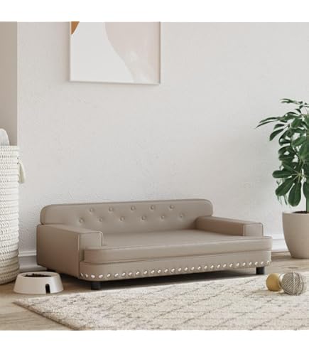 Lettino Similpelle Grigio Divano Lettino Per Cani Tidyard Cuccia