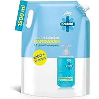 Godrej Protekt Masterblaster Liquid Handwash Refill, 1500 ml
