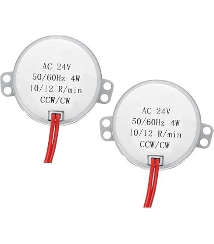 Micro Motore Sincrono Uxcell AC 220-240V CCW 4W 0.8-1RPM 50/60Hz - Foto 3
