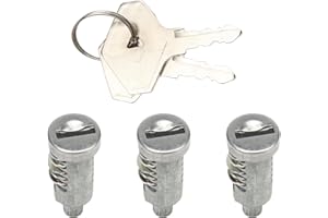 Attisfiera Cerradura cilíndrica para puerta con 2 llaves para R4 R6 R12 R15 R17, número OE: 7700514510, 7700547887, 7700553344, 7701348432, 7701460762