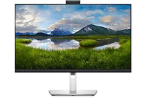 Dell C2723H 27" Full HD (1920x1080) Monitor Para Videoconferencias, 60Hz, IPS, 5ms, 99% sRGB, Altavoces Integrados, 5MP Cámara, Mic, 2x DisplayPort, HDMI, 5x USB