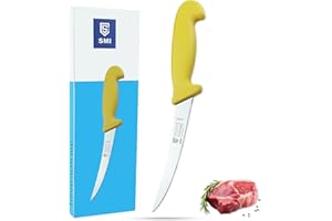 SMI 6 Pouce Solingen Couteau à Désosser Flexible Couteaux à Désosser Couteau Cuisine Acier Inoxydable Couteau Boucher Made in Germany