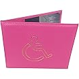 Requisite Needs Disabled Blue Badge and Timer Holder Wallet Protector Disability Parking Permit Holder (Hot Pink)