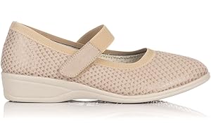 Doctor Cutillas 728 Mercedes Velcro Tela Mujer