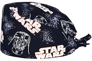 Sorpresa Dental Cappello chirurgico di Star Wars, berretto infermieristico di Darth Vader. Cappello sanitario della Guerre Stellari.