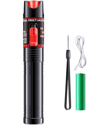 Ekoptic LR-50 Stylo Optique FTTH VFL 30mW - Localisateur Visuel De Défauts Fibre Optique Jusqu'à 30km