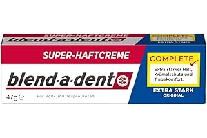 Blend-a-dent Complete Original Super krem samoprzylepny, 3 sztuki w opakowaniu (3 x 47 g)