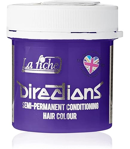 La Rich Directions Farbcreme zum Tnen der Haare, semi-permanent, wisteria,  1er Pack (1 x 89 ml) : Amazon.de: Kosmetik